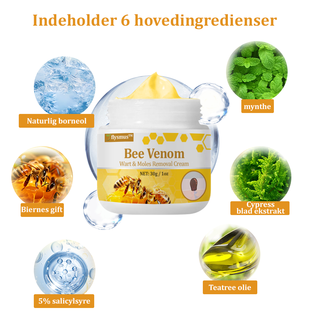 🎁flysmus™ Creme mod Hudflap & Vorter, Hjælper med at behandle vedvarende vorter, hudvækster, hudlæsioner, infektioner, ardannelse og udglatte ujævn hud❤️