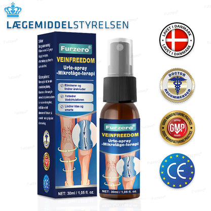 🔥Lavet og sendt fra Danmark🌿Furzero® VeinFreedom Urte-spray - Mikrotåge-terapi