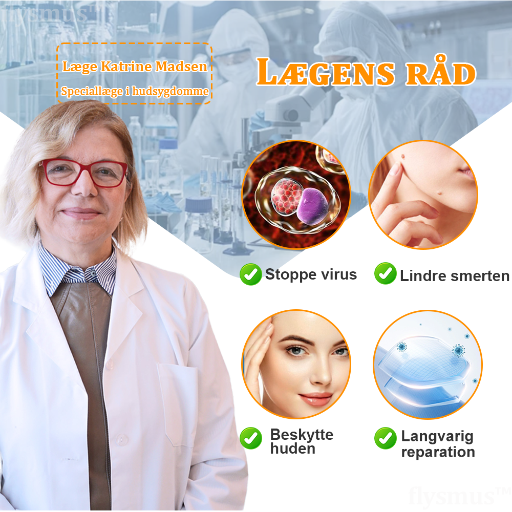 🧑‍⚕️flysmus™ Creme mod Hudflap & Vorter, Hjælper med at behandle vedvarende vorter, hudvækster, hudlæsioner, infektioner, ardannelse og udglatte ujævn hud✨