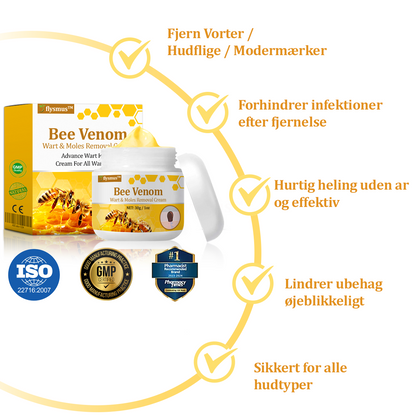 🧑‍⚕️flysmus™ Creme mod Hudflap & Vorter, Hjælper med at behandle vedvarende vorter, hudvækster, hudlæsioner, infektioner, ardannelse og udglatte ujævn hud✨